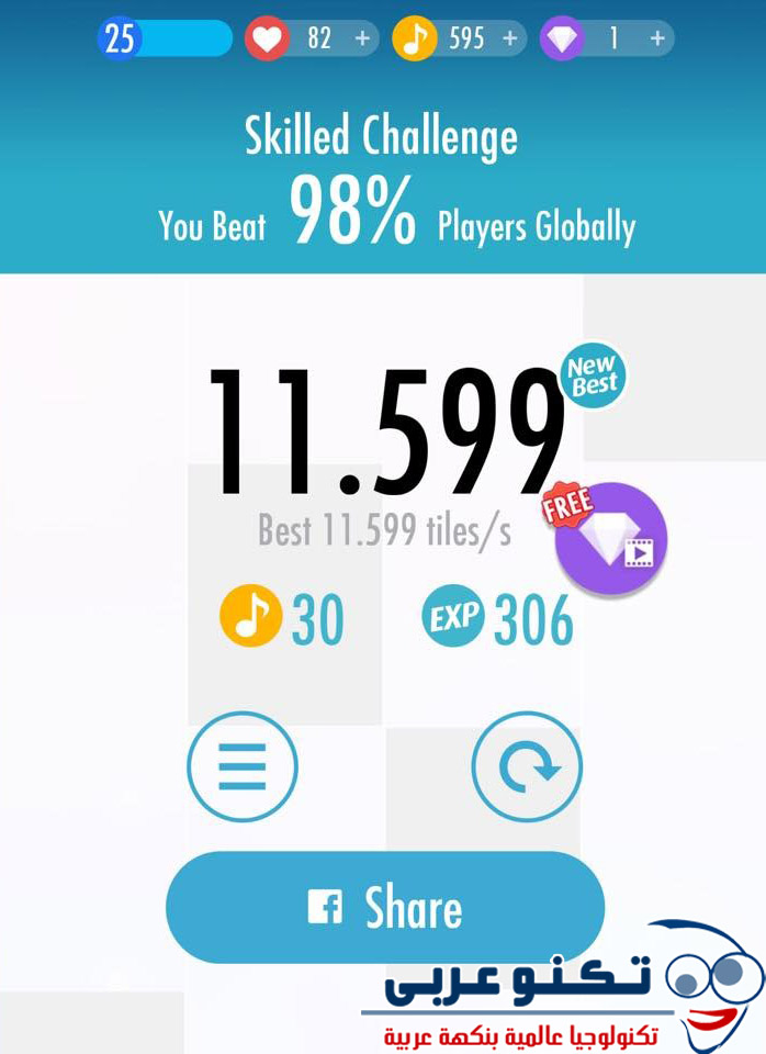 piano tiles high score