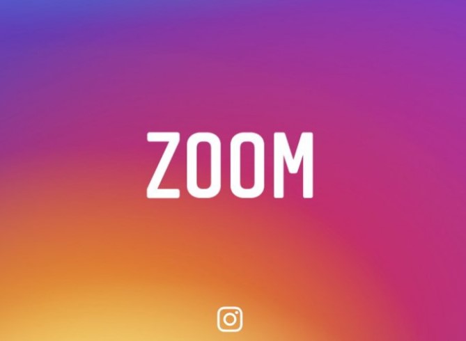 ميزة تكبير الصور والفيديوهات للانستقرام